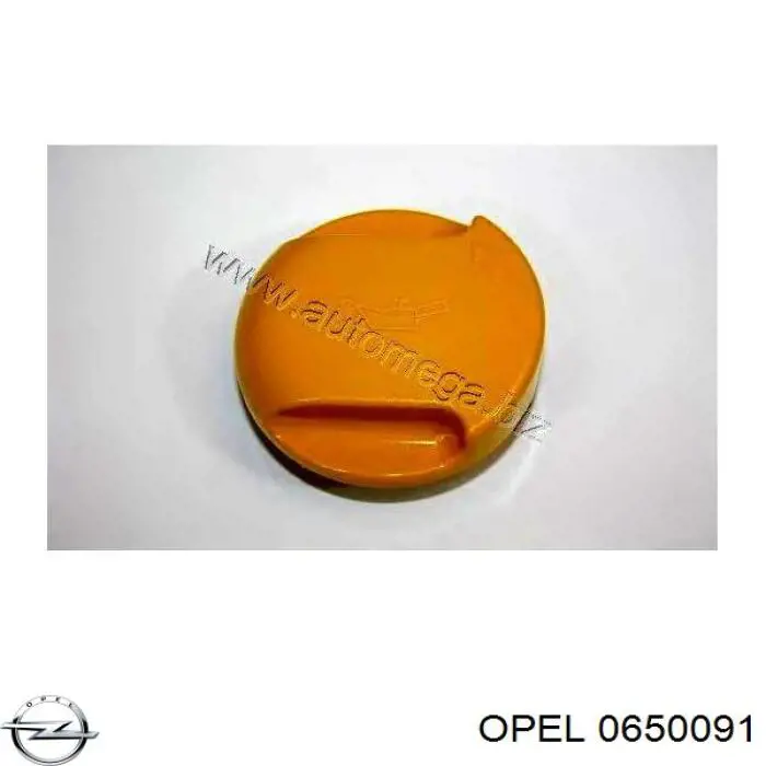 0650091 Opel Кришка маслозаливной горловини