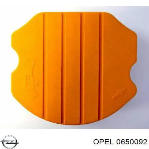 Кришка маслозаливной горловини Opel 0650092 ціна, від 3.02 USD