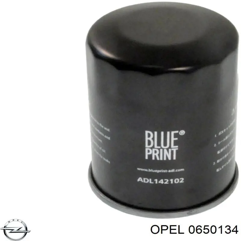 Масляний фільтр двигуна Opel 0650134 ціна, від 5.91 USD