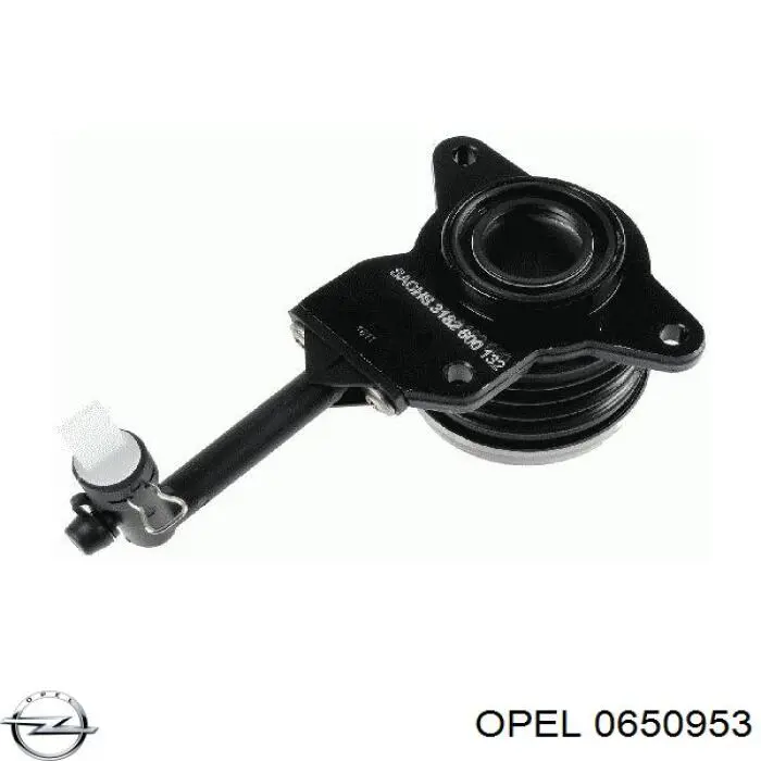 0650953 Opel прокладка адаптера маслянного фільтра