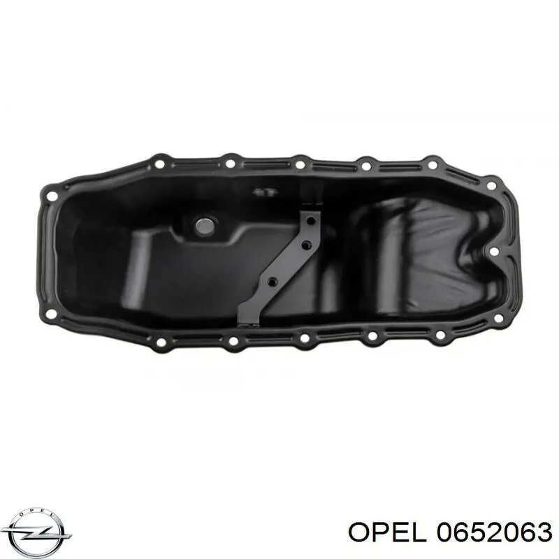 Піддон масляний картера двигуна 0652063 Opel