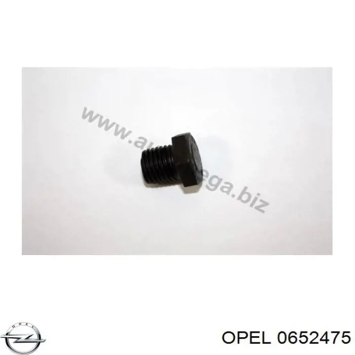 Пробка піддона двигуна Opel 0652475 ціна, від 1.43 USD