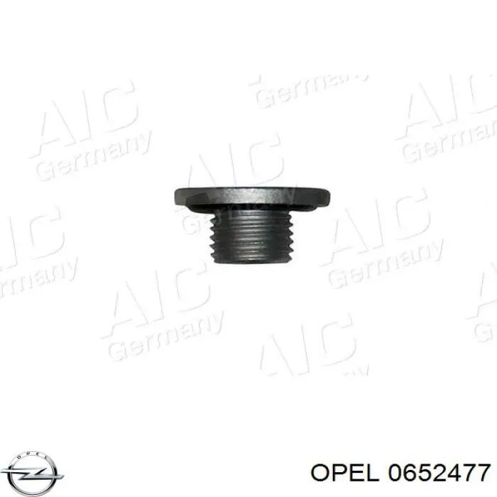 Пробка піддона двигуна Opel 0652477 ціна, від 2.15 USD
