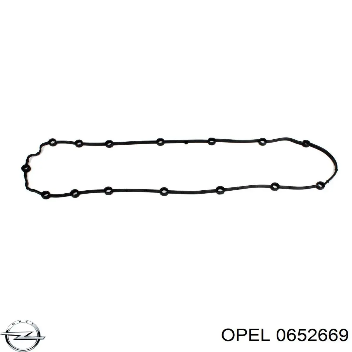 0652669 Opel прокладка піддону картера двигуна