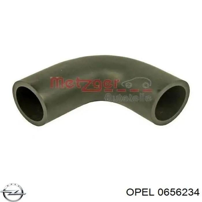 0656234 Opel патрубок вентиляції картера, масловіддільника