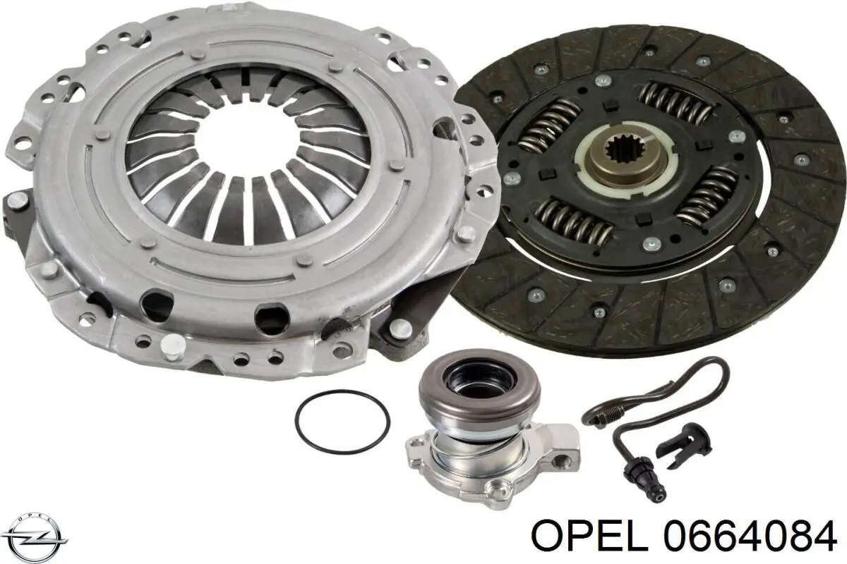 Зчеплення Opel 0664084 ціна, від 30.18 USD