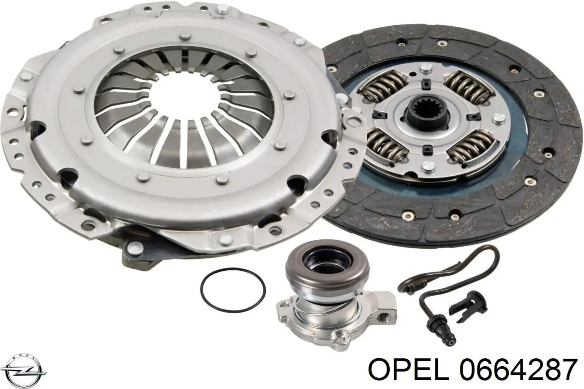 Купити 0664287 Opel Диск зчеплення