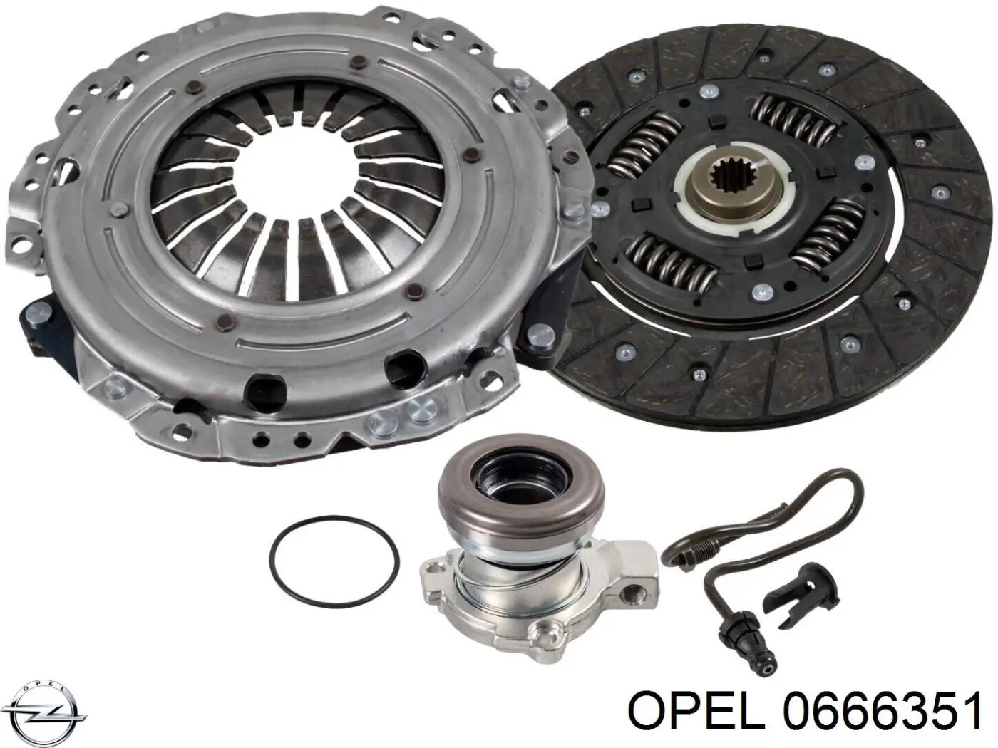 Корзина зчеплення 0666351 Opel