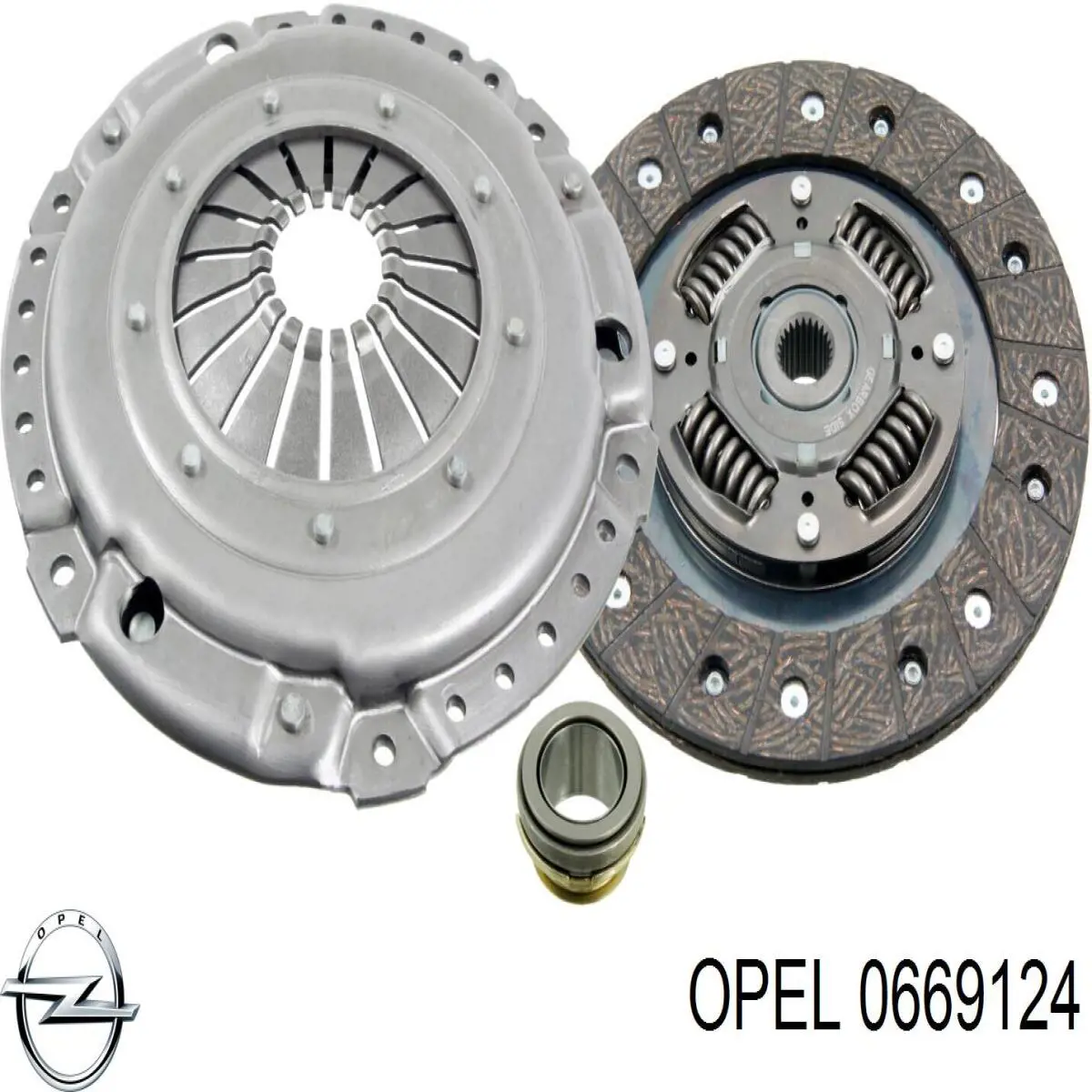 Пелюстковий кошик зчеплення Opel 0669124 ціна, від 41.05 USD