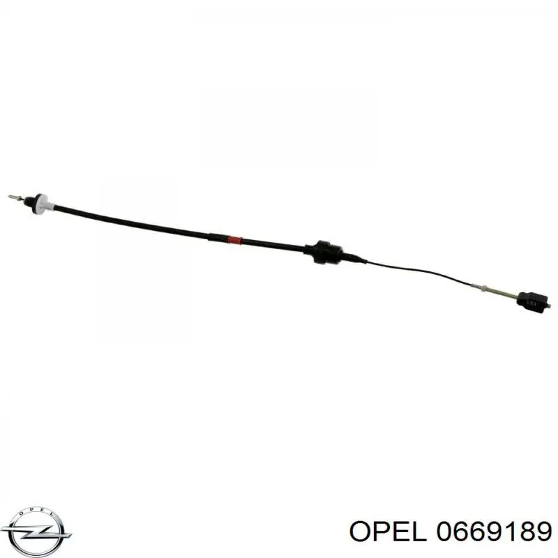 Купити 0669189 Opel Трос зчеплення