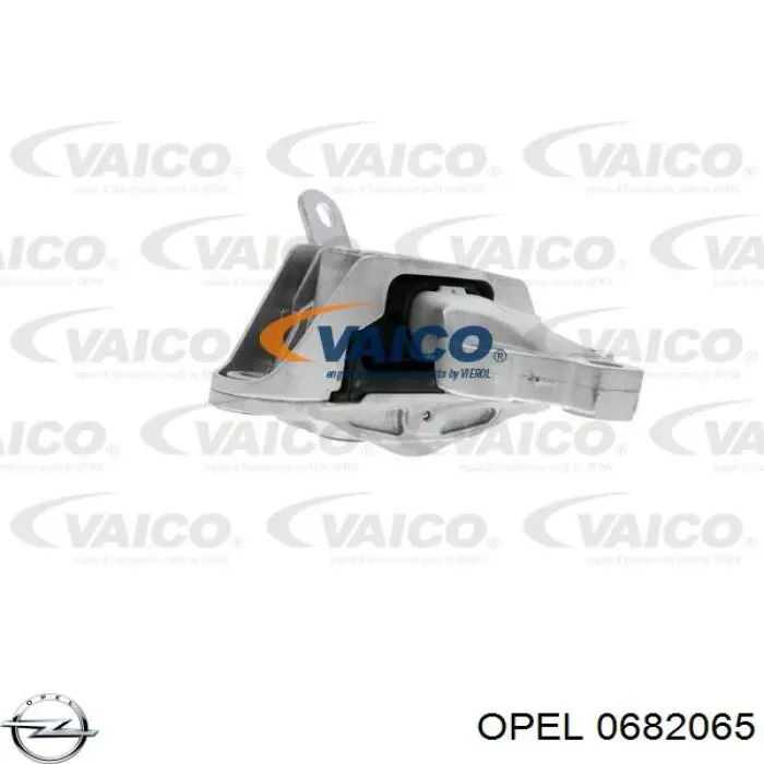 0682065 Opel подушка (опора двигуна, ліва)