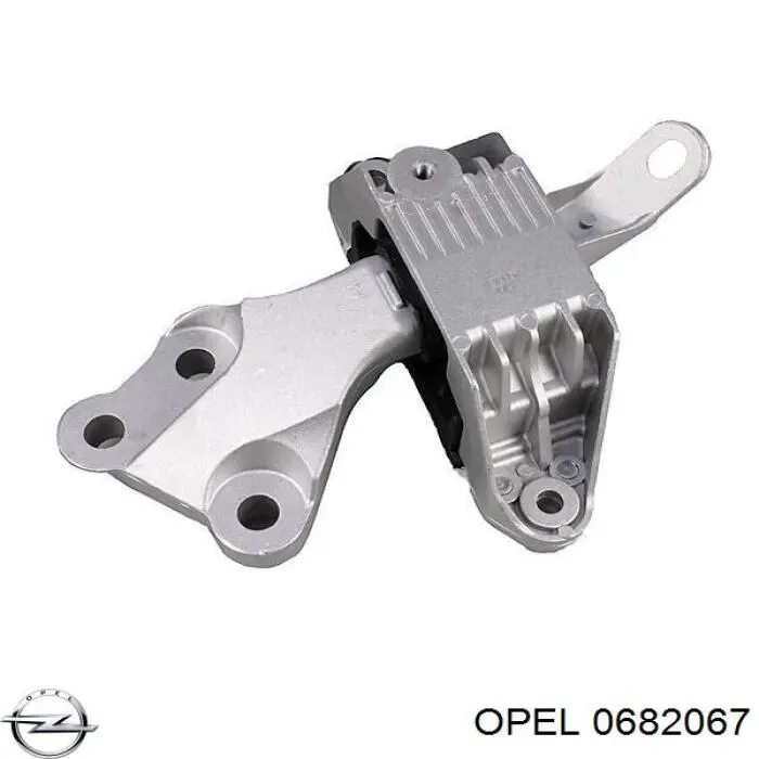 Купити 0682067 Opel Подушка (опора) двигуна, ліва