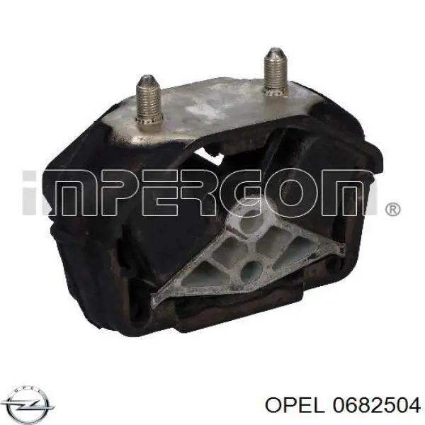 0682504 Opel подушка (опора двигуна, задня)