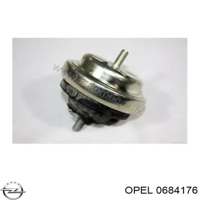 Подушка (опора) двигуна, передня 0684176 Opel