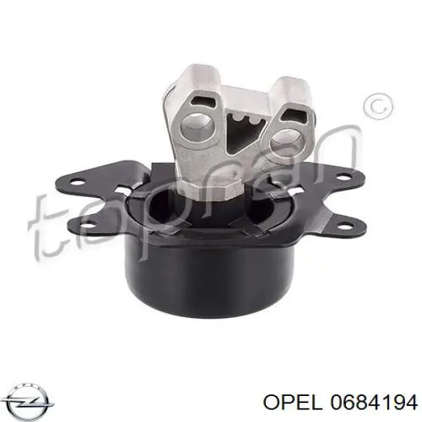 Купити 0684194 Opel Подушка (опора) двигуна, ліва