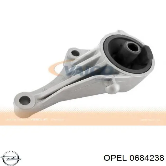 Подушка двигуна передня 0684238 Opel