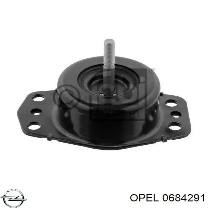 Купити 0684291 Opel Подушка (опора) двигуна, права