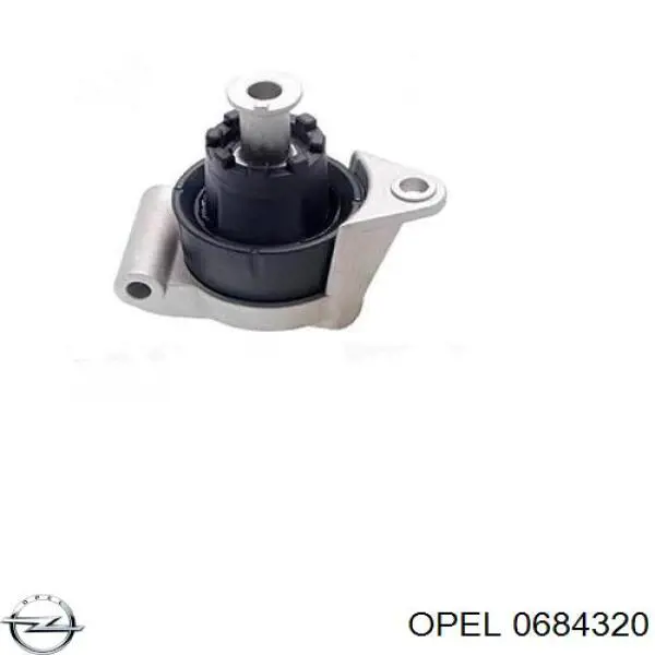 Права подушка двигуна Opel 0684320 ціна, від 51.81 USD