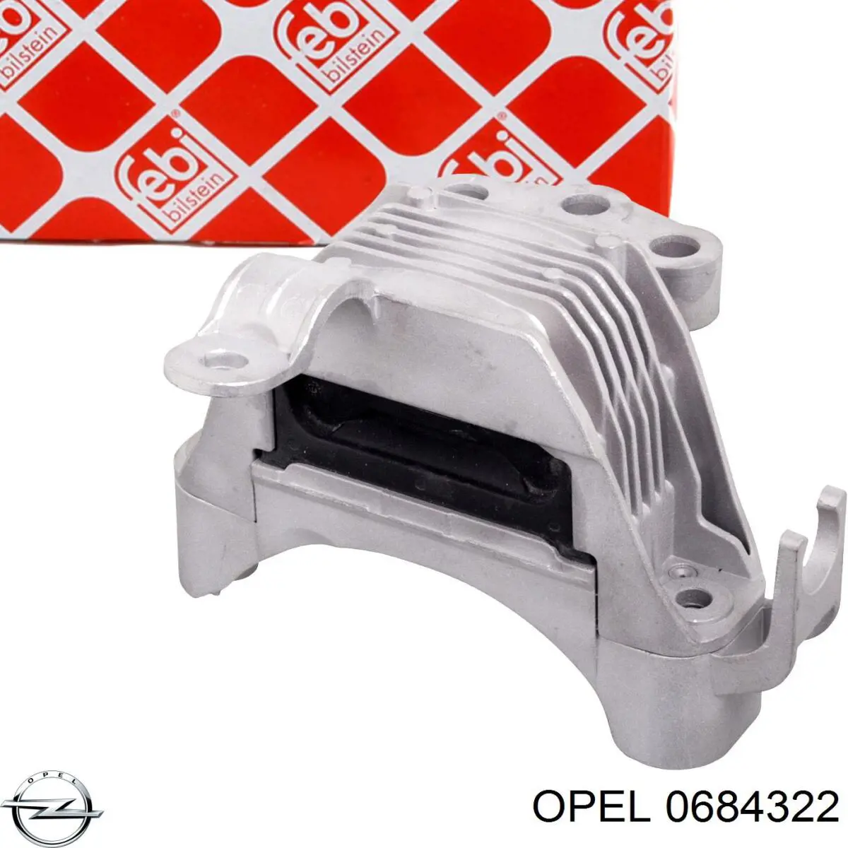 Купити 0684322 Opel Подушка (опора) двигуна, права