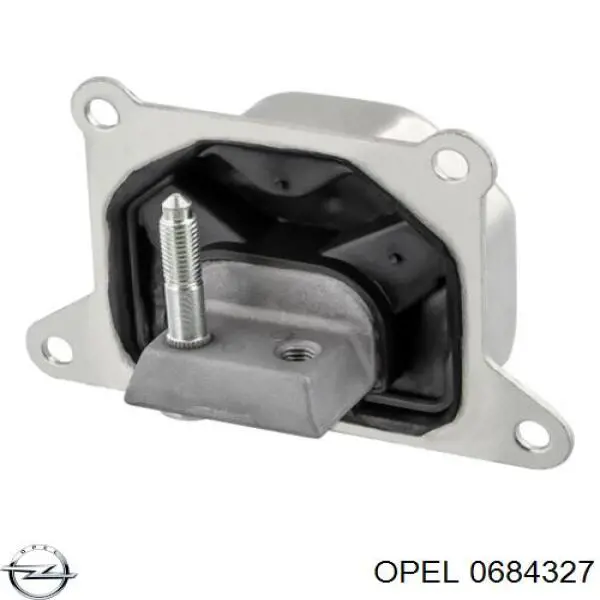 Подушка (опора) двигуна, права передня Opel 0684327 ціна, від 20.14 USD