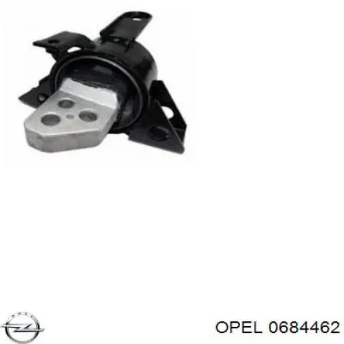 684462 Opel Задня подушка двигуна