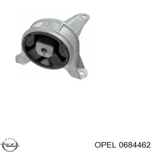 Подушка (опора) двигуна, задня 0684462 Opel