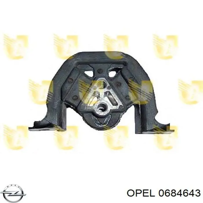 Подушка трансмісії (опора коробки передач) Opel 0684643 ціна, від 8.46 USD