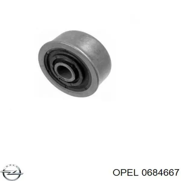 0684667 Opel подушка (опора двигуна, права)