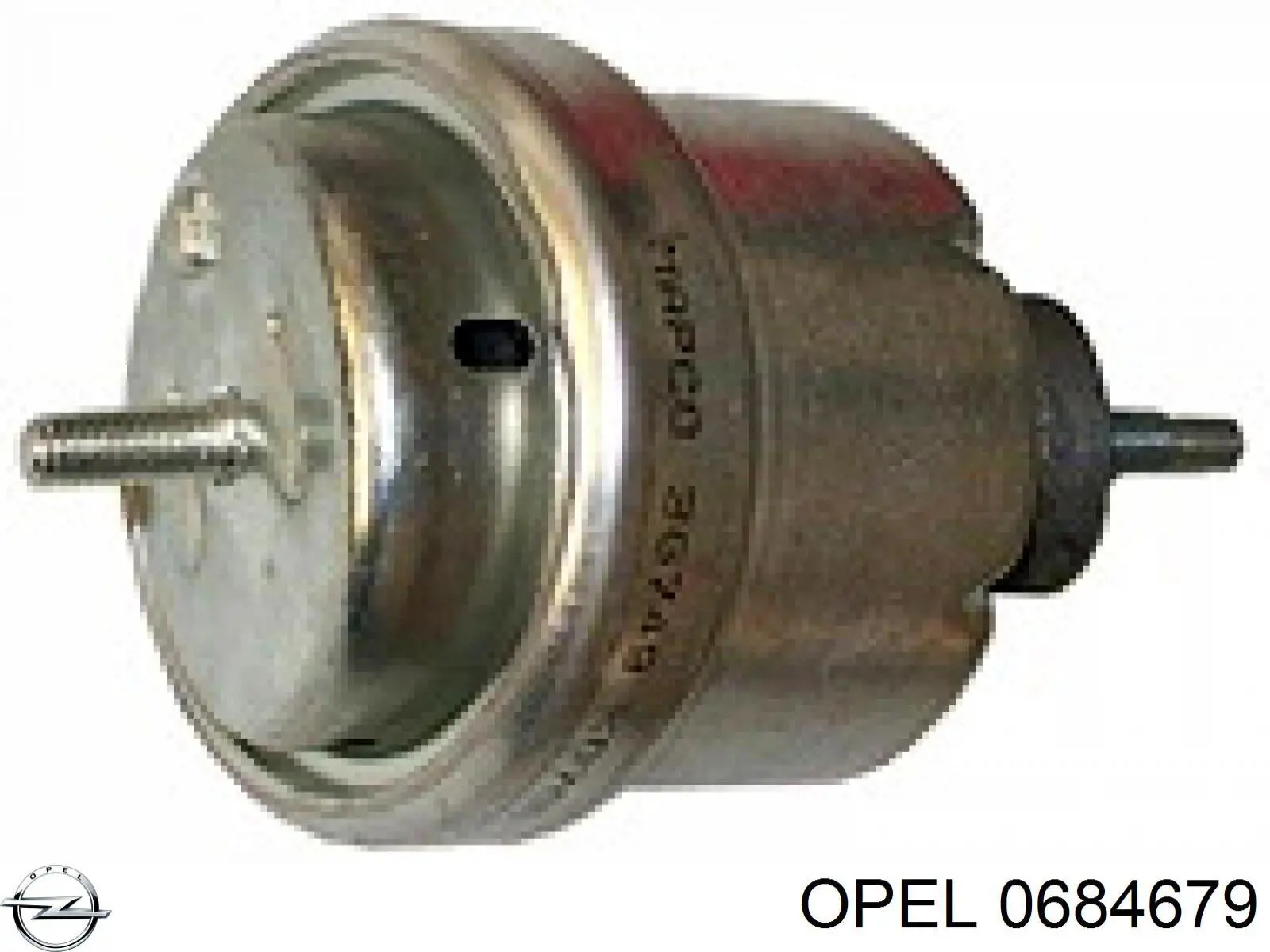 0684679 Opel подушка (опора двигуна, ліва)