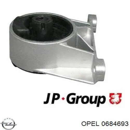 0684693 Opel Подушка передньої опори двигуна