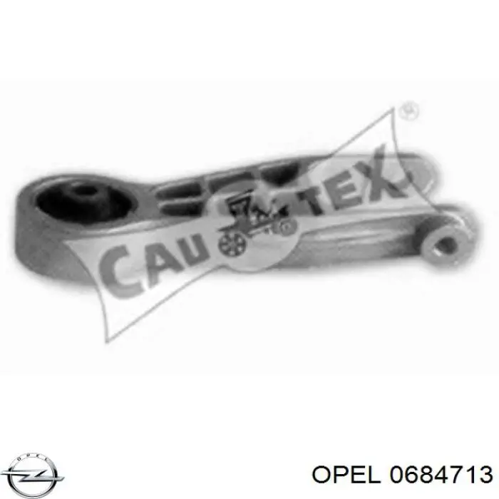 0684713 Opel подушка (опора двигуна, задня)