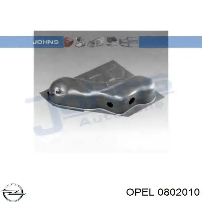 Б/бак Opel 0802010 ціна, від 165.67 USD