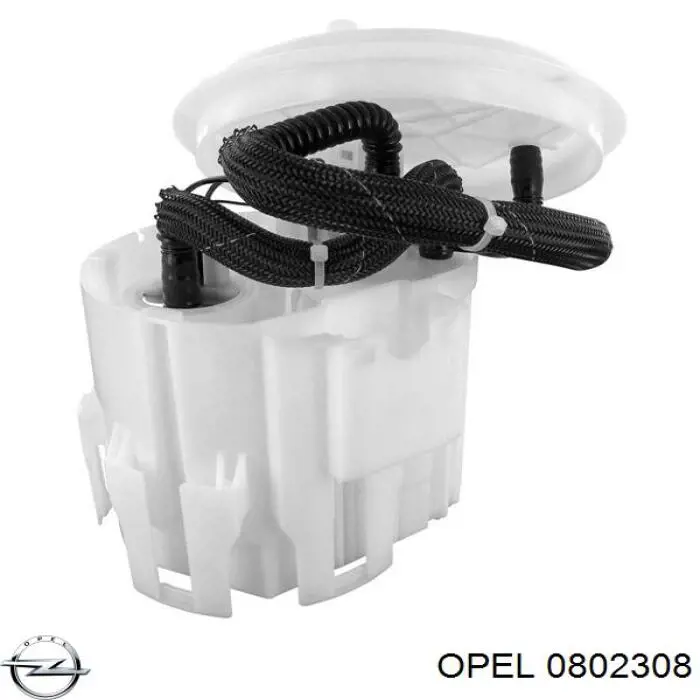 802308 Opel модуль паливного насосу, з датчиком рівня палива