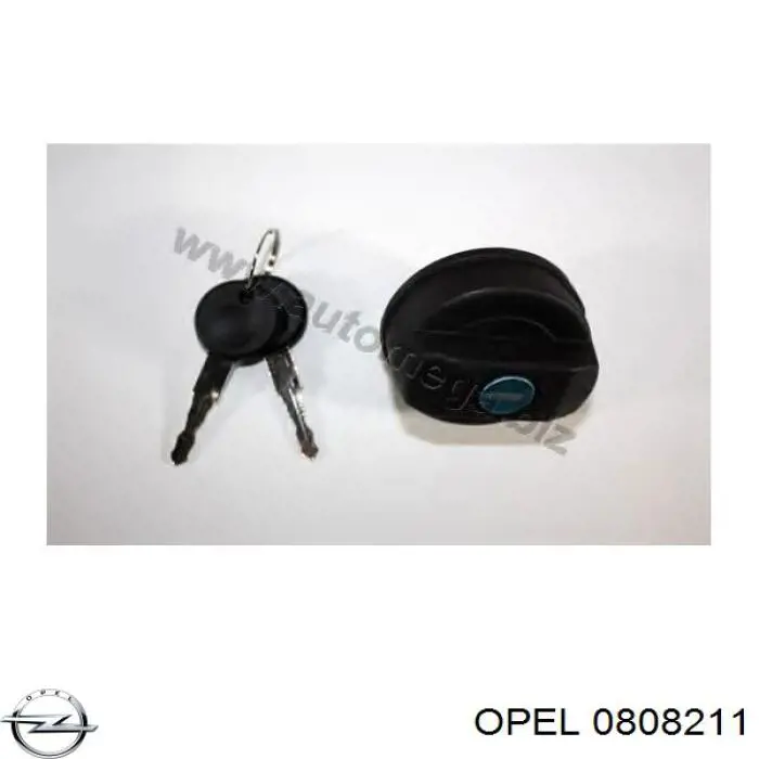 0808211 Opel Кришка / пробка бензобака