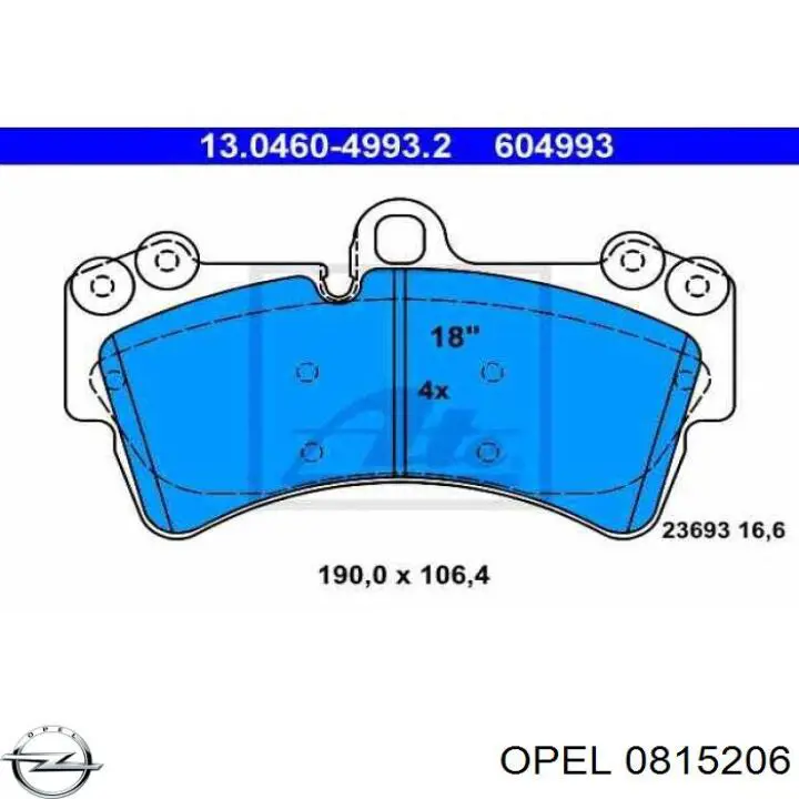  0815206 Opel