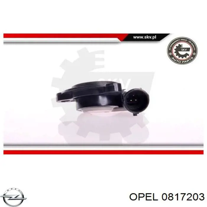 Купити 0817203 Opel Потенціометр