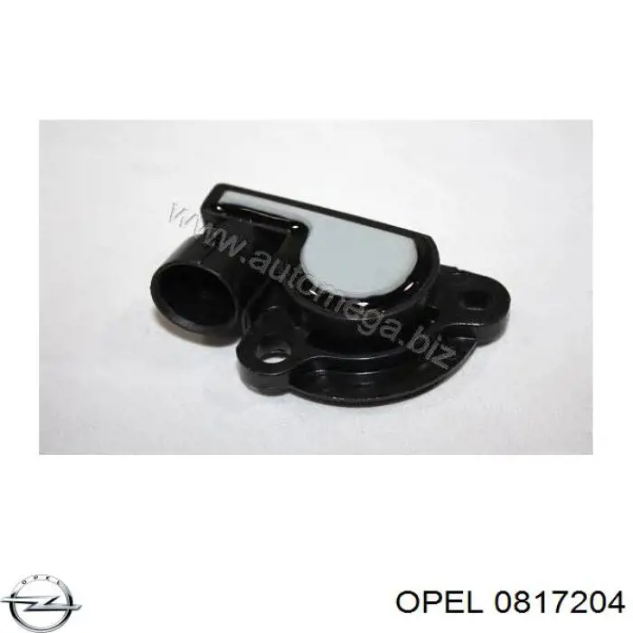 0817204 Opel датчик положення дросельної заслінки (потенціометр)