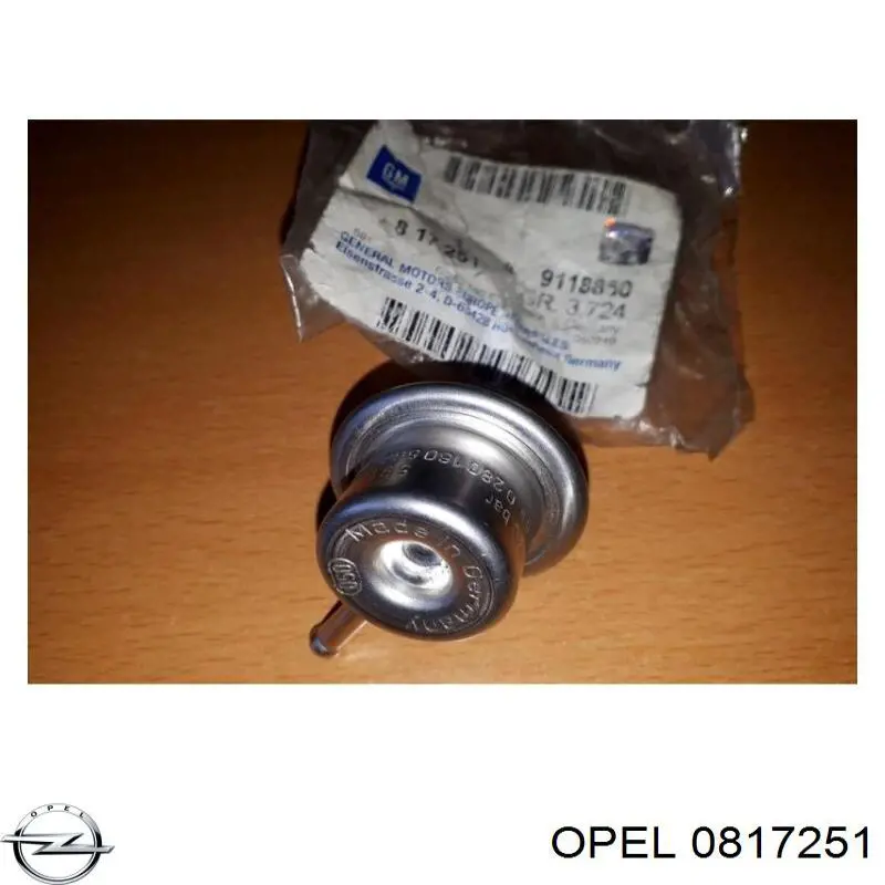 Регулятор тиску палива Opel 0817251 ціна, від 8.47 USD