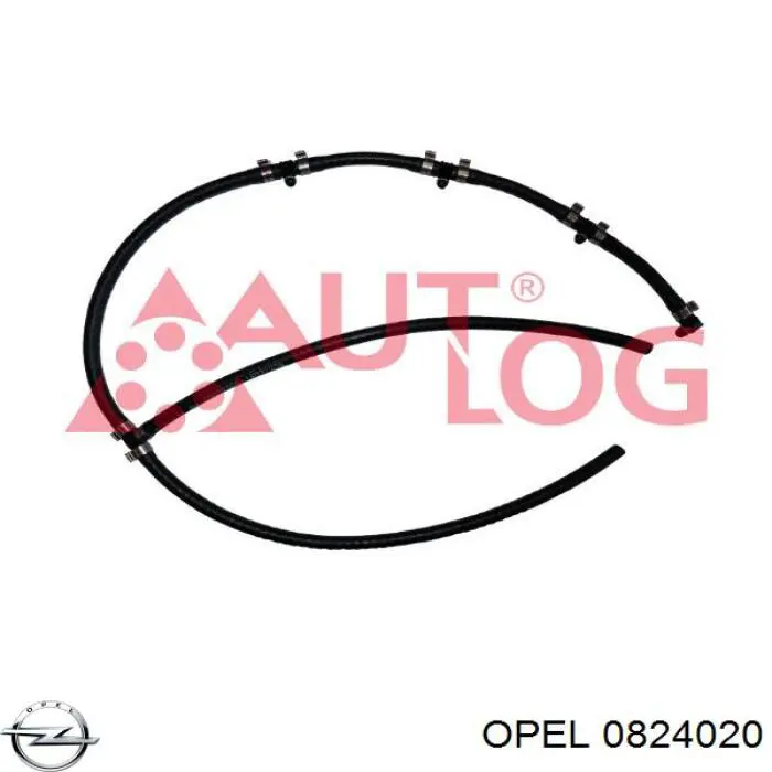  Opel 0824020 ціна, від 32.69 USD