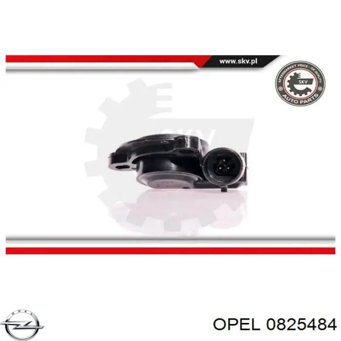 Купити 0825484 Opel Потенціометр