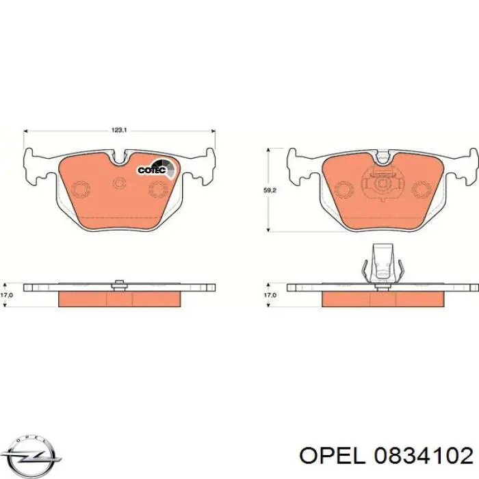 9158990 Opel Коробка фільтра