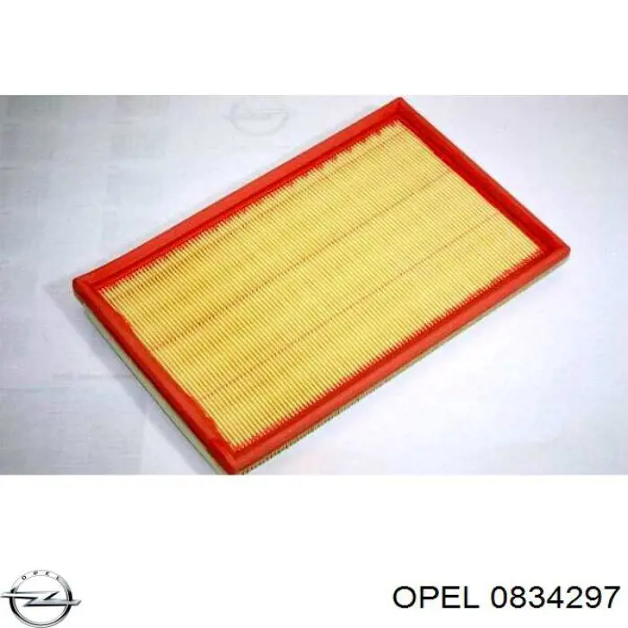 0834297 Opel Повітряний фільтр двигуна