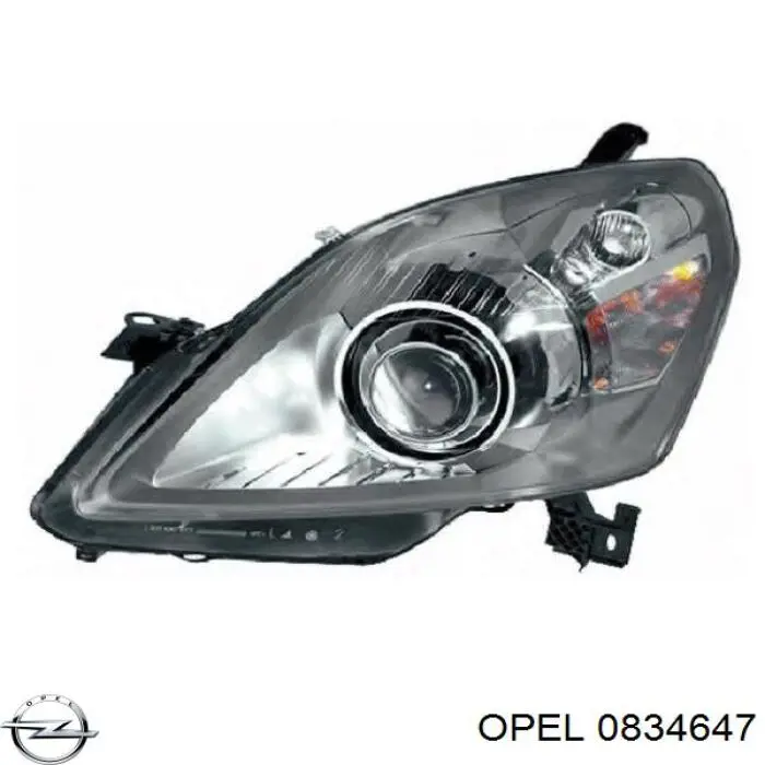 Купити 0834647 Opel Автомобільний фільтр повітря