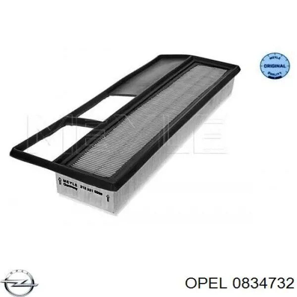 0834732 Opel Повітряний фільтр двигуна