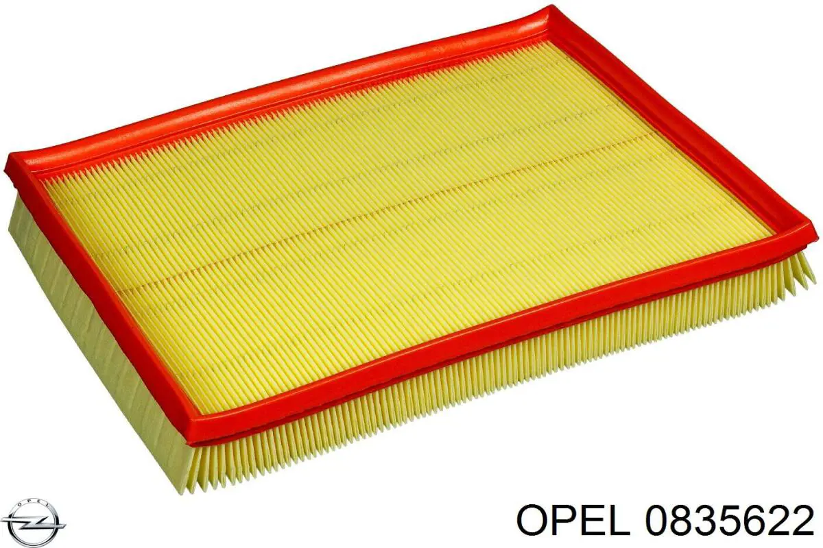 0835622 Opel Повітряний фільтр двигуна