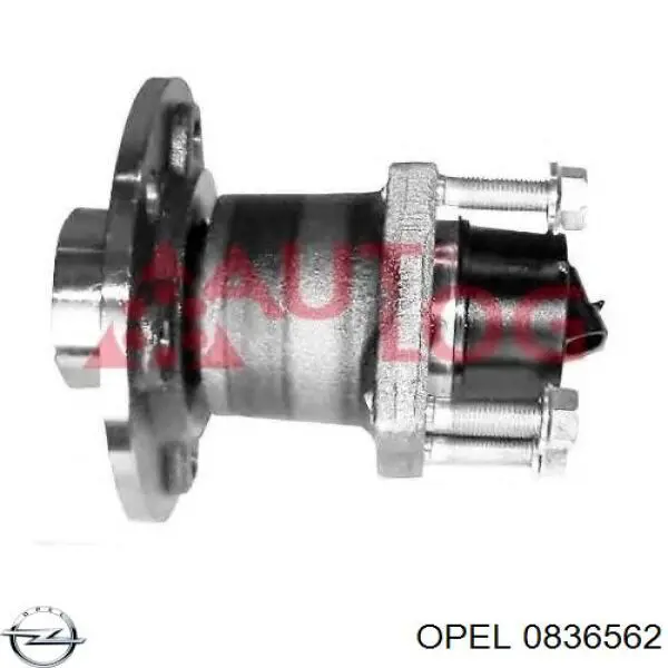 0836562 Opel Датчик витрати повітря