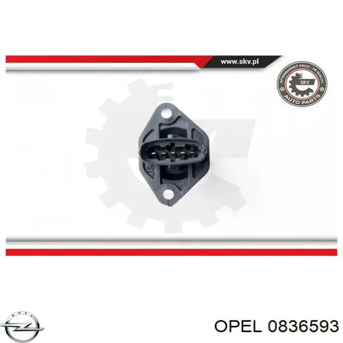 Купити 0836593 Opel Повітромір