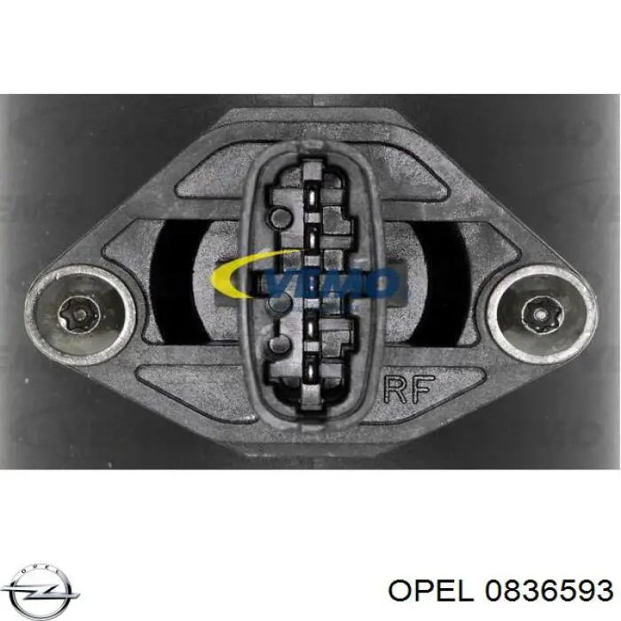 Датчик масової витрати повітря Opel 0836593 ціна, від 53.71 USD