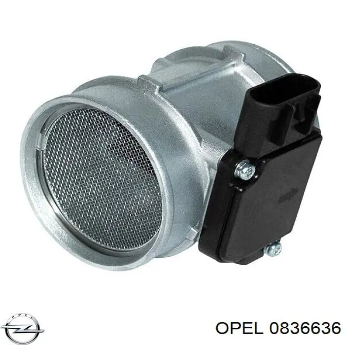 Датчик масової витрати повітря Opel 0836636 ціна, від 57.88 USD