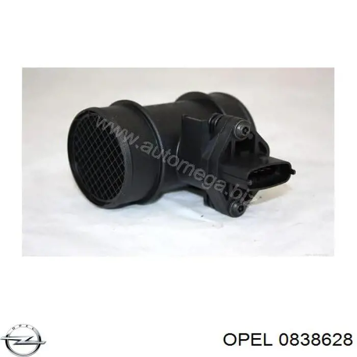 Датчик масової витрати повітря Opel 0838628 ціна, від 34.47 USD
